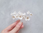 ACC-201900052-Clay-Flower-Simple-Medium-Haircomb-White-Silver