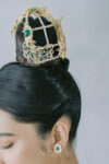 CHN-202200043-Decorated-Nightingale-Bird-Cage-Headdress-Gold