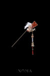 CHN-202200136-Lucky-Koi-Carved-Jade-Hairpin-Gold-Red