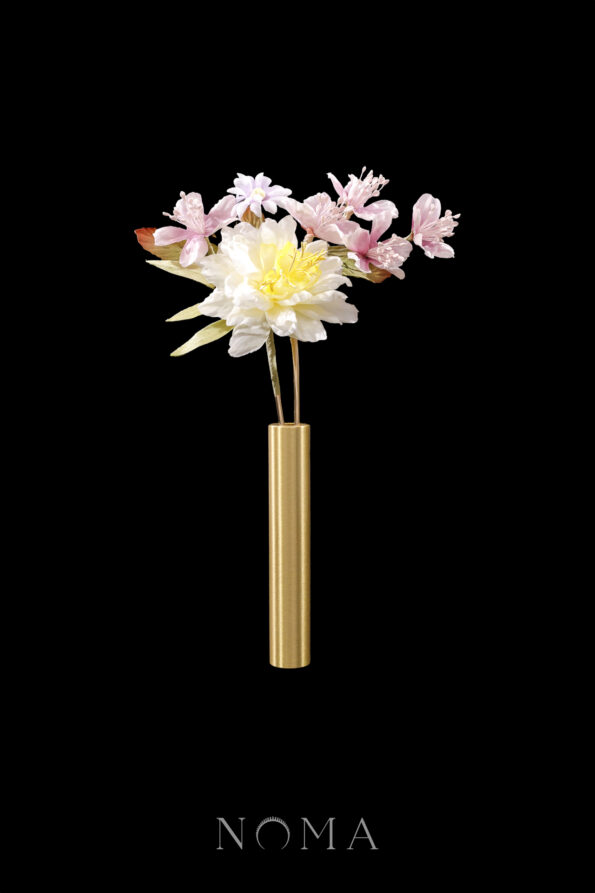 FLR-202300025-SS-Summer-Bouquet-Hairpin-Gold-Purple