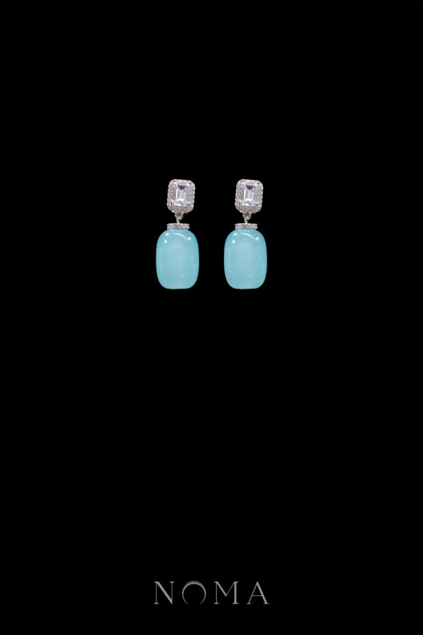 JJW-202300049-Radiant-Halo-Tubular-Jade-Earrings-Rhodium-White-Gold-Blue-Jade