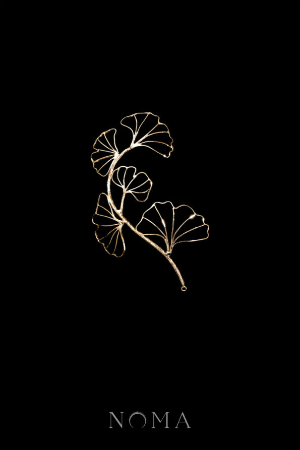 925-202300024-Ginkgo-Branches-Side-HairvineBrooch-18k-Yellow-Gold-Left