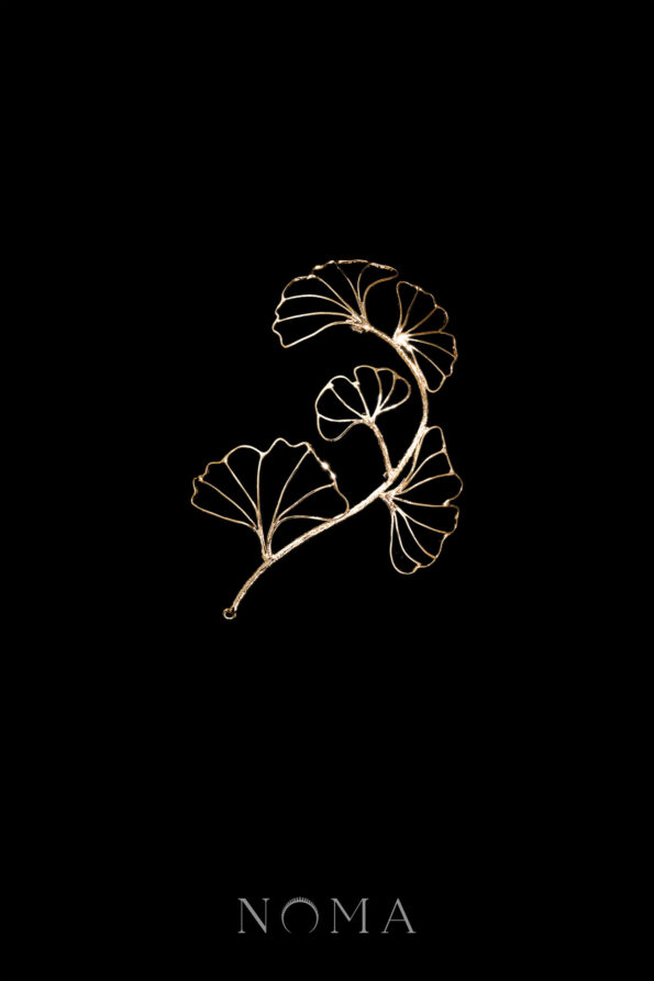 925-202300025-Ginkgo-Branches-Side-HairvineBrooch-18k-Yellow-Gold-Right