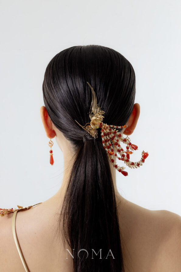 CHN-202400029-Phoenix-Wings-Tail-Hairvine-Gold-Red-2