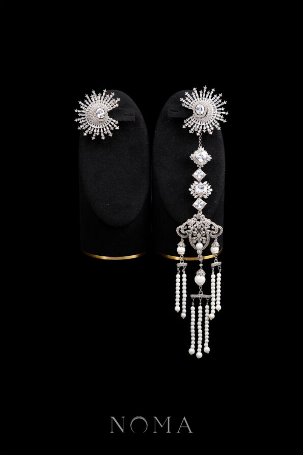 ACC-202200045-Art-Radiance-Earrings-with-Jacket-Set-White-Gold-5-pcs