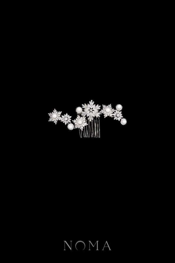 ACC-202400018-Simple-Pearly-Snowflakes-Side-Hairvine-White-Gold