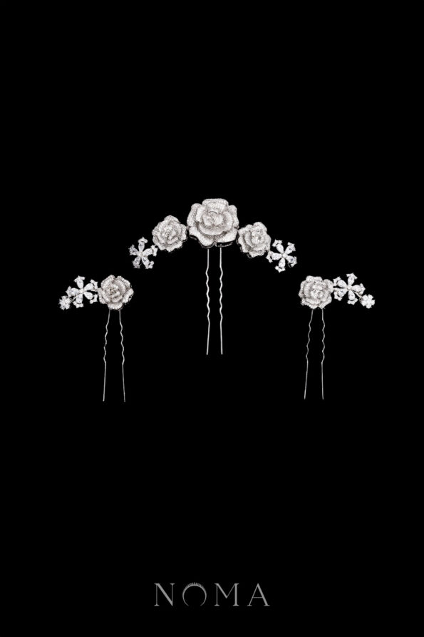 ACC-202400053-Paved-Rose-Floral-Small-Hairpin-Set-White-Gold-3-pcs