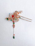 CHN-202200086-Jade-Pagoda-Flower-Branch-Hairpin-Gold-Jade-Right