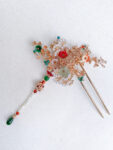 CHN-202200086-Jade-Pagoda-Flower-Branch-Hairpin-Gold-Jade-Right