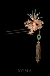 CHN-202300077-Colorful-Phoenix-Royal-Lotus-Hairpin-Gold-Right