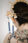 CHN-202400047-Majestic-Crane-Cloud-Pagoda-Hairpin-Gold-Sapphire-Left