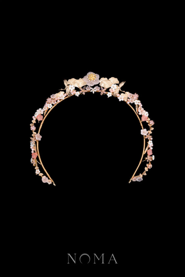 CHN-202400066-Crane-Ginkgo-Ornament-Crown-Gold-Pink-3