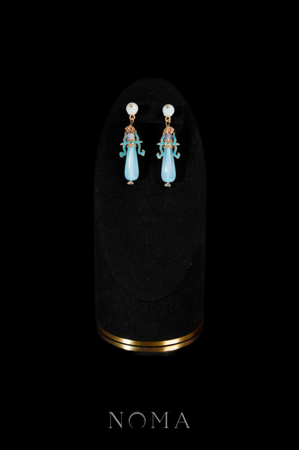 CHN-202400072-Han-Element-Teardrop-Jade-Earrings-Gold-Blue-Jade