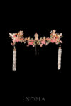 CHN-202400088-Colorful-Summer-Crane-Bird-Pagoda-Simple-Set-Gold-Pink-3-pcs