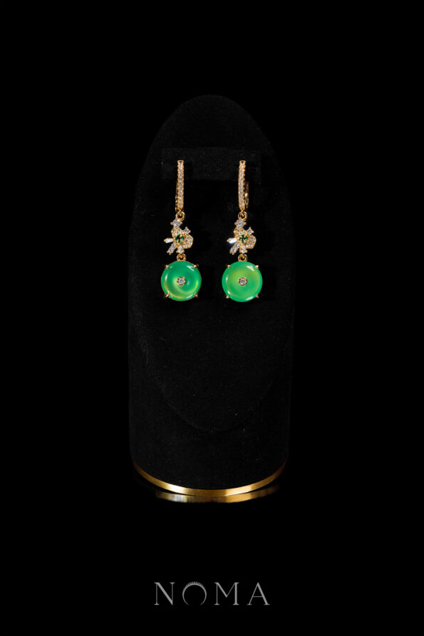 JJW-202400015-Superior-Dangling-Donut-Jade-Earrings-18k-Yellow-Gold-Jade