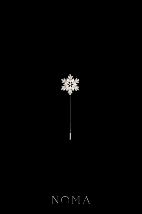 MEN-202400027-Snowflakes-L-Lapel-Pin-Rhodium-White-Gold