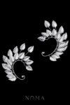 925-202300006-Athens-Leaves-Earpiece-Doff-Silver-Right