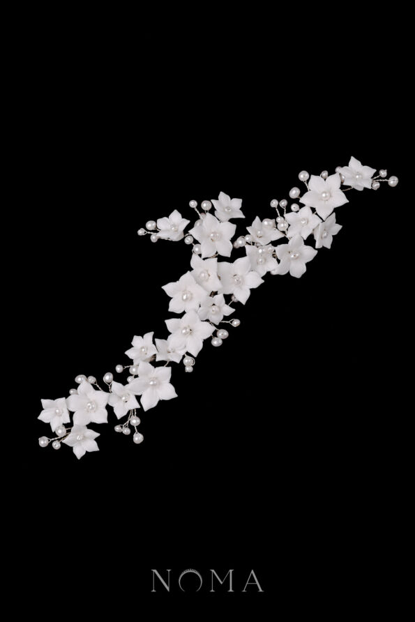 ACC-202200042-Clay-Flower-Jasmine-Pearl-Side-Hairvine-or-Brooch-White-Silver