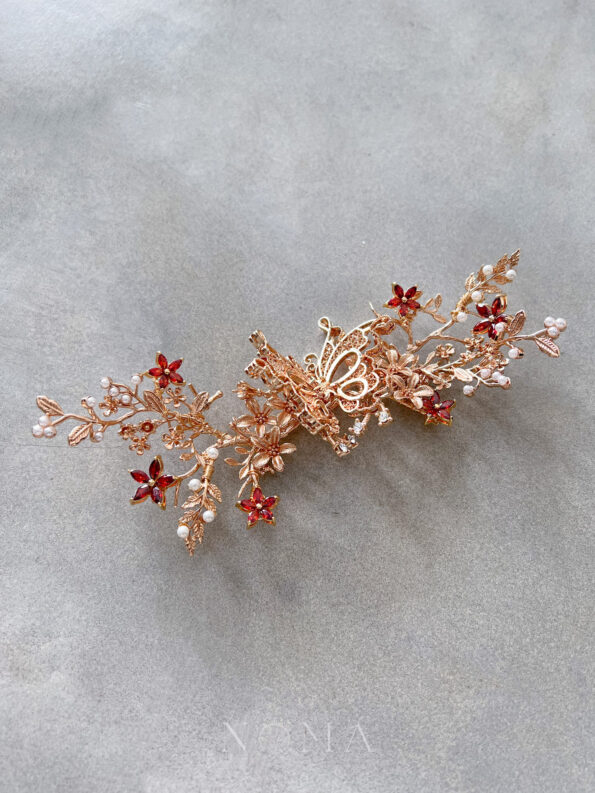 CHN-202200015-3D-Butterfly-Garden-Hairvine-or-Brooch-Gold-Ruby-1