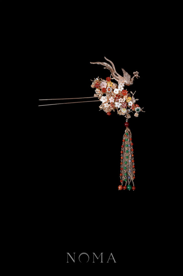 CHN-202400001-3D-Phoenix-Floral-Galore-Hairpin-Gold-2