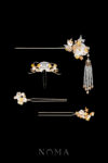 CHN-202400188-Golden-Blossom-Set-Gold-Yellow-4-pcs