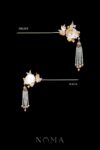 CHN-202400189-Golden-Blossom-Carved-Round-Shell-Hairpin-Gold-Yellow