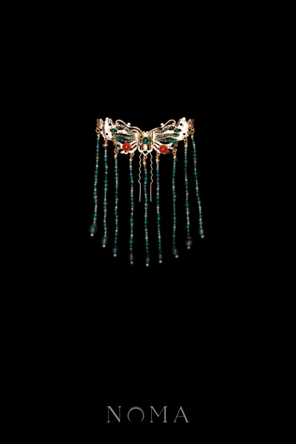 CHN-202400212-Butterfly-Dream-Middle-Hairpin-Gold-Green