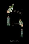 CHN-202500006-Colorful-Mosaic-Flying-Butterfly-Hairpin-Gold-Turquoise-Right