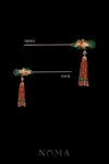 CHN-202500021-Jaded-Gourd-Grass-Vine-Hairpin-Gold-Green
