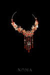 CHN-202500023-Butterfly-Art-Necklace-Gold-Red
