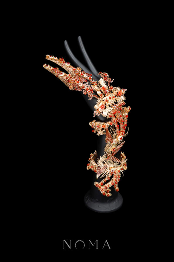 CHN-202500024-Colorful-Flying-Fiery-Phoenix-Vaganza-Handcuff-Gold-Red-2