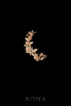 Heritage Petals Side Hairvine - Gold (Left)