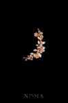 Heritage Petals Side Hairvine - Gold (Right)