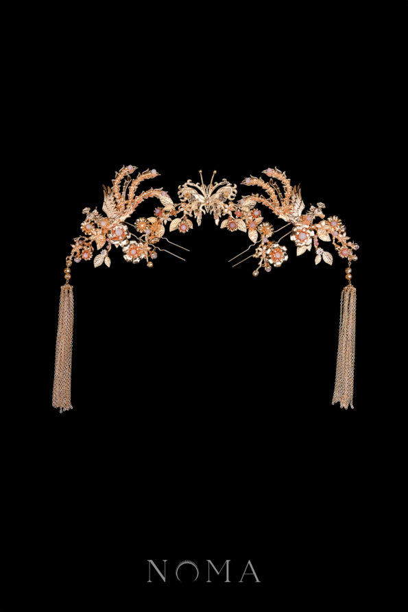 CHN-202500036-Heritage-Butterfly-Phoenix-Petals-Simple-Set-Gold-3-pcs-1