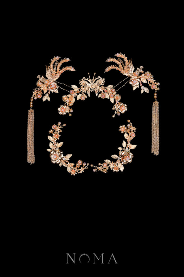 CHN-202500037-Heritage-Butterfly-Phoenix-Petals-Full-Set-Gold-5-pcs