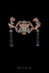 CHN-202500091-Colorful-Mosaic-Butterfly-Crane-Inspiration-Large-Simple-Set-Gold-Sapphire-3-pcs