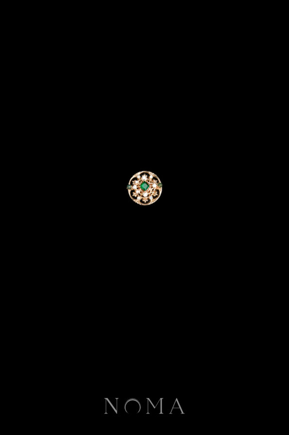 CHN-202500173-Decorated-Ornament-Button-Set-Gold-Green-5-pcs-1