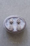 DJW-201900491-DIY-Round-Top-Round-Bottom-Earrings-Set-Rhodium-White-Gold-White-Diamond-6-pcs