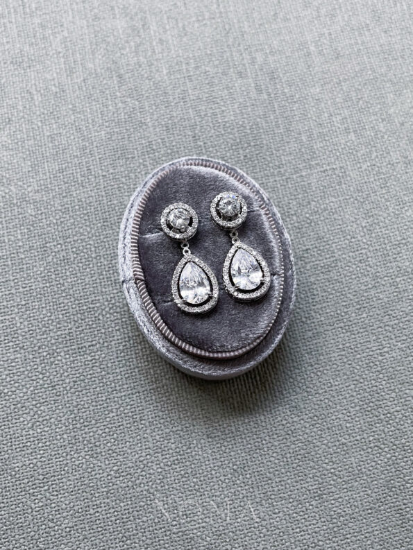 DJW-201900492-DIY-Round-Top-Pear-Bottom-Earrings-Set-Rhodium-White-Gold-White-Diamond-6-pcs-1