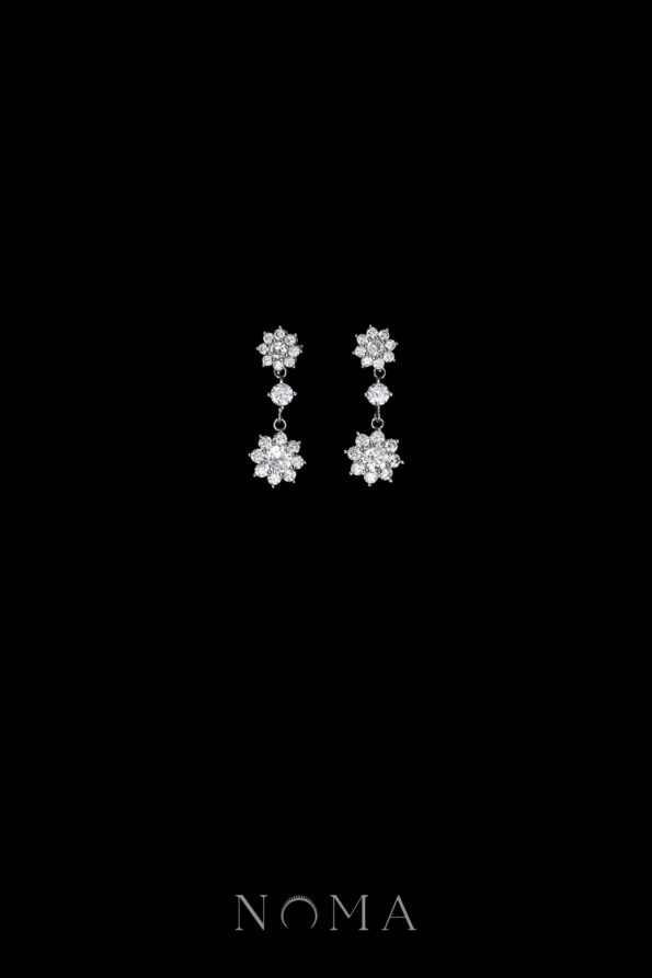 DJW-202400083-Round-Paved-Double-Dot-Round-Earrings-Rhodium-White-Gold-White-Diamond