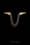 Wings M Chain Pin - 18k Yellow Gold