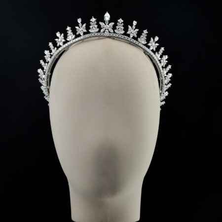 Chantily Crown - Rhodium White Gold