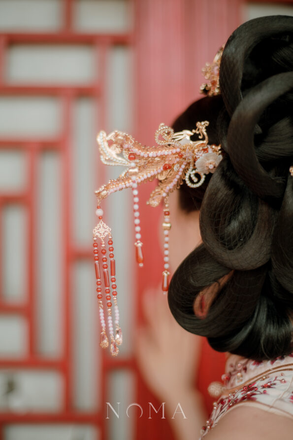 CHN-202500100-Colorful-Phoenix-Heart-Long-Hairpin-Gold-Pink-Left-3