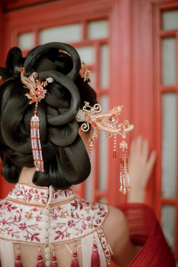 CHN-202500103-Colorful-Phoenix-Heart-Branch-Side-Hairpin-Gold-Pink-Right-1