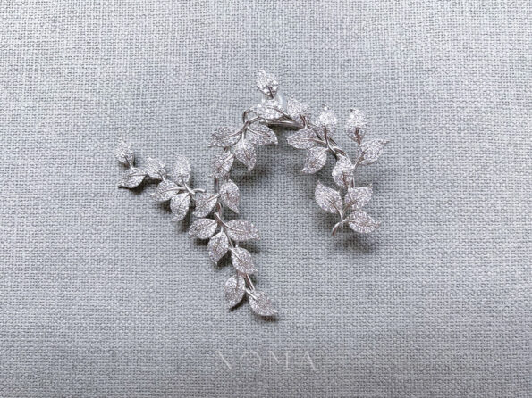 DJW-202100008-Paved-Twigs-Simple-Earpiece-Rhodium-White-Gold-Right-1