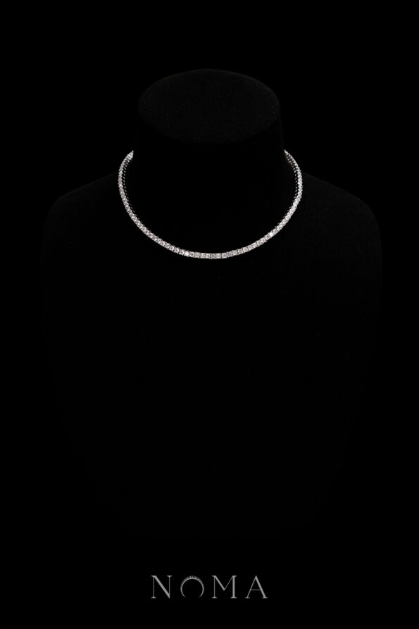 DJW-202400037-Round-01-ct-Tennis-Choker-Rhodium-White-Gold-S