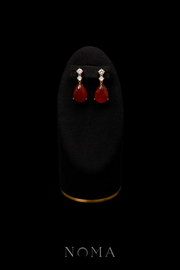 JJW-202400028-Pear-Heart-Raindrop-Earrings-18k-Yellow-Gold-Red-Jade
