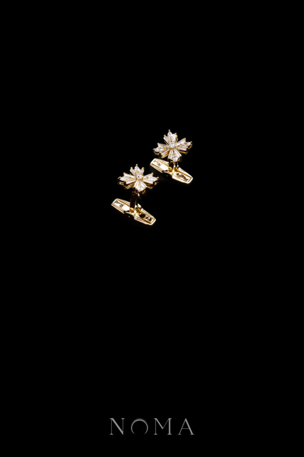 MEN-202400044-Sparkle-Cufflinks-18k-Yellow-Gold-1