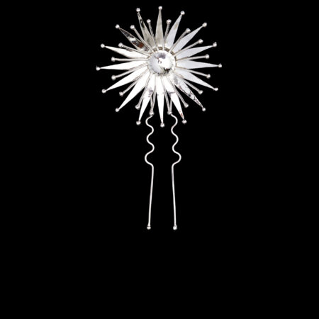 Constellation Pin L - Rhodium White Gold