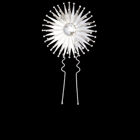 Constellation Pin XL - Rhodium White Gold